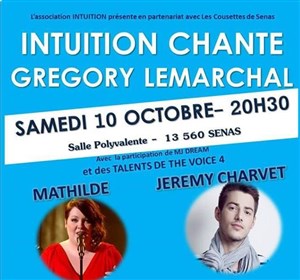 Affiche de Intuition chante Gregory Lemarchal