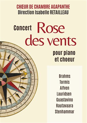 Affiche de Concert Rose des vents