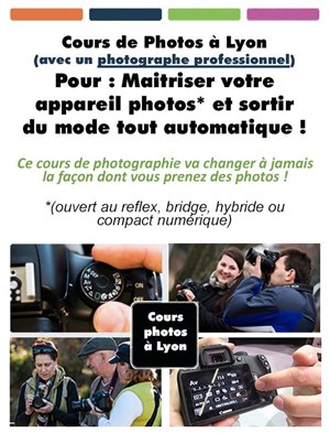 Affiche de Cours photo : Maitrisez votre appareil photo pas à pas & Sortez du mode Automatique ! | - Lyon