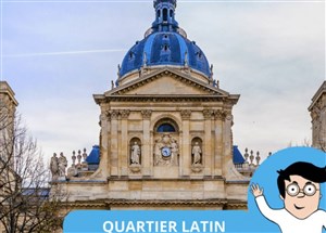 Affiche de Jeu de piste dans le jardin du Luxembourg et le quartier Latin