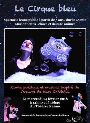 Affiche de Le Cirque bleu