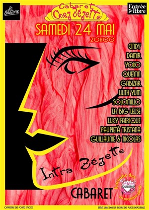 Affiche de Cabaret Chez Zézette - Le Barlone fait son Cabaret
