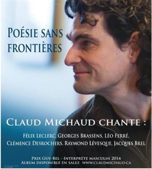 Affiche de Claud Michaud - Poésie sans frontières