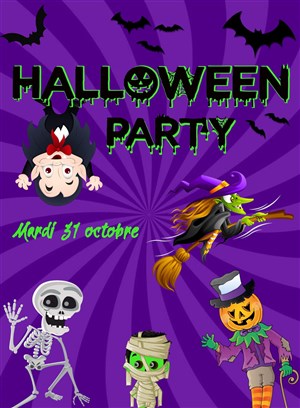 Affiche de Halloween Party