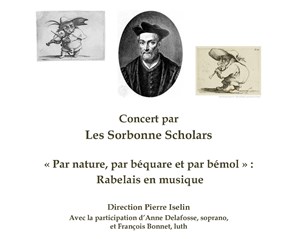 Affiche de Rabelais en musique