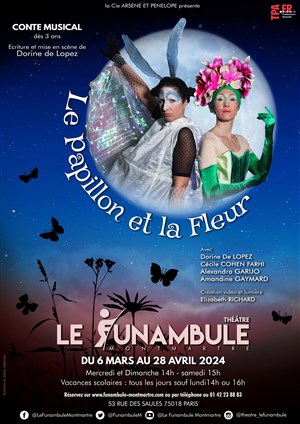 Affiche de Le Papillon et la fleur