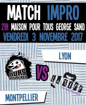Affiche de Les Ours Molaires vs la TIFF de Lyon
