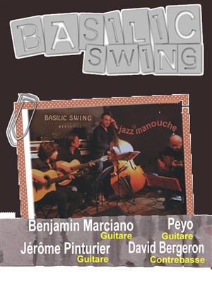 Affiche de Basilic Swing | Jazz Manouche