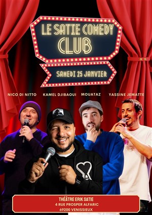 Affiche de Satie Comedy Club