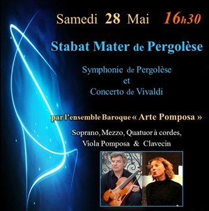 Affiche de Stabat Mater de Pergolèse