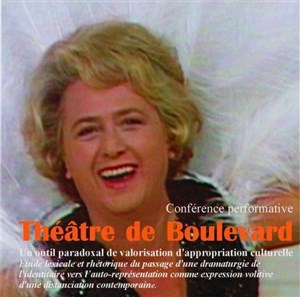 Affiche de Conférence performative