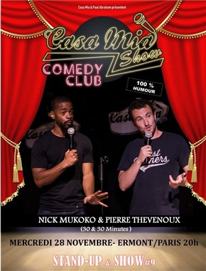 Affiche de CM StandUp & Show #9 | avec Nick Mukoko et Pierre Thevenoux