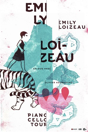 Affiche de Emily Loizeau | Piano Cello Tour