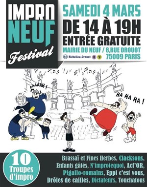Affiche de Improneuf Festival
