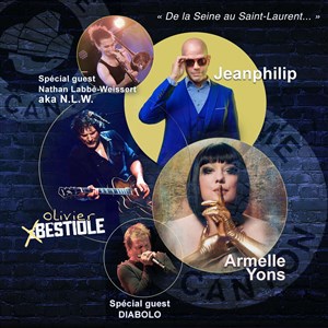 Affiche de Armelle Yons + Olivier (Bestiole) + Jeanphilip & guests : De la seine au St Laurent