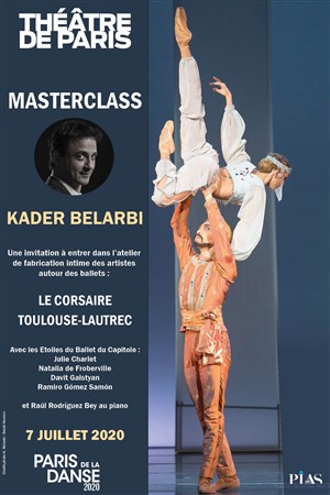Affiche de Masterclass Kader Belarbi