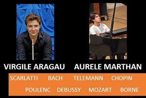 Affiche de Récital Flûte et Piano
