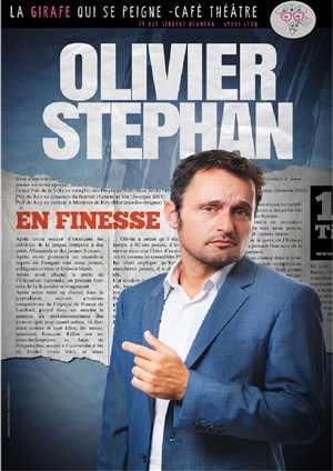 Affiche de Olivier Stephan dans En finesse