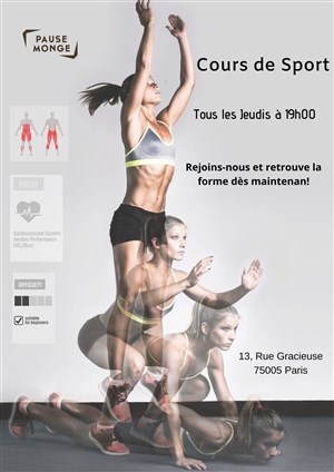 Affiche de Travail musculaire et cardio !