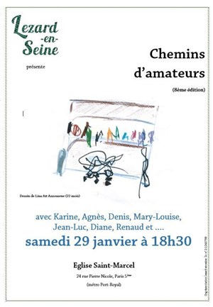 Affiche de Chemins d'amateurs, 8ème édition