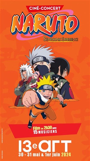 Affiche de Naruto Symphonic Experience