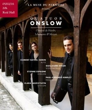 Affiche de Paul-Edouard Hindley et le Quatuor Onslow