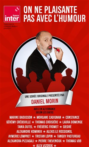 Affiche de On ne plaisante pas avec l'humour | La tournée France inter