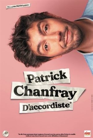 Affiche de Patrick Chanfray dans D'accordiste