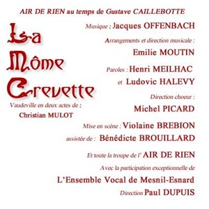 Affiche de La Môme Crevette