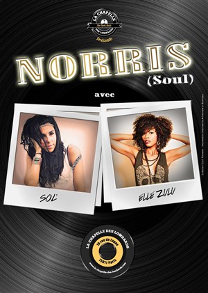 Affiche de Norris avec Sol' & Elle Zulu