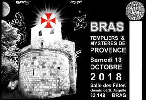 Affiche de Conférences : Templiers et Mystères de Provence