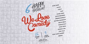 Affiche de Happy birthday We Love Comedy