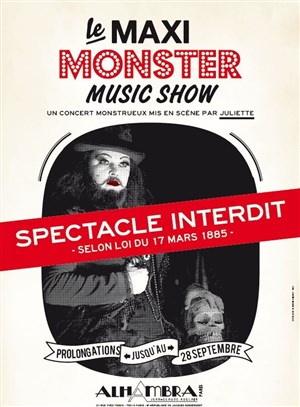 Affiche de Le Maxi Monster Music Show | Soir d'Amour à Monte-Carlo | Mis en scène par Juliette