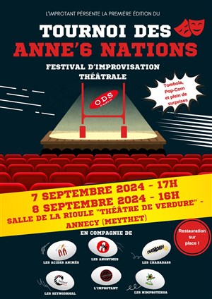 Affiche de Tournoi des Anne'6 Nations