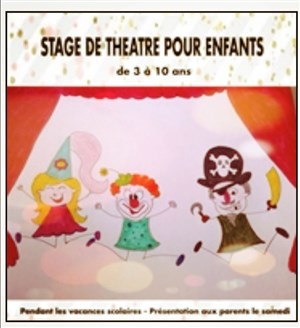 Affiche de Stage théâtre enfants