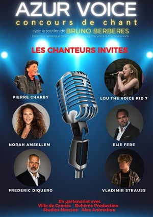 Affiche de Azur Voice | Concours de chant