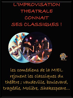 Affiche de L'improvisation théâtrale connait ses classiques