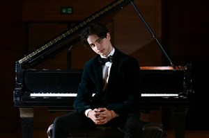 Affiche de Chopin par Arda Mustafaoglu piano passion