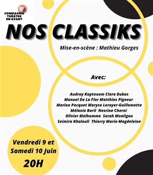 Affiche de Nos Classiks