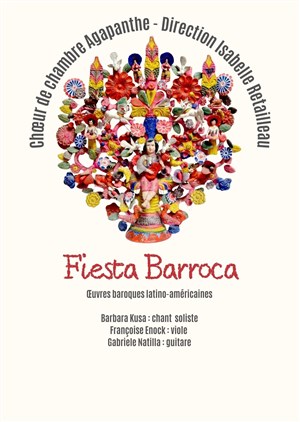 Affiche de Choeur de chambre Agapanthe : Fiesta Barroca