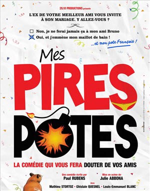 Affiche de Mes pires potes