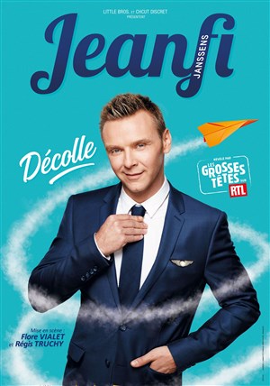 Affiche de Jeanfi Janssens dans JeanFi décolle