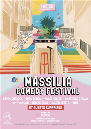 Affiche de Massilia Comedy Festival 2