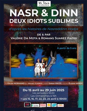 Affiche de Nasr & Dinn, deux idiots sublimes
