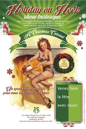 Affiche de Holiday on Heels - La revue de fin d'année de Burlesque Moulin