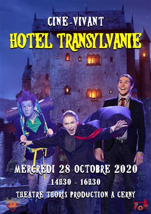 Affiche de Ciné Vivant : Hôtel Transylvanie