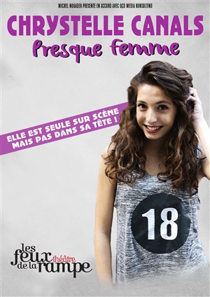 Affiche de Chrystelle Canals dans Presque Femme
