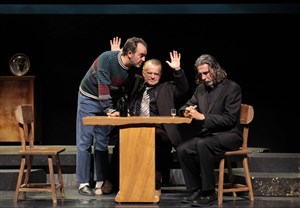 Affiche de L'Ouest Solitaire | avec Bruno Solo et Dominique Pinon