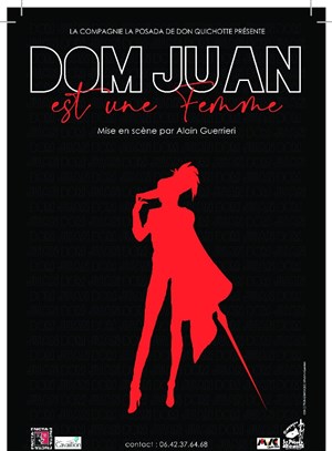 Affiche de Dom Juan est une femme