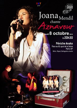 Affiche de Joana Mendil chante Aznavour
